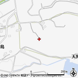 秋田県横手市杉沢中島214周辺の地図