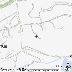 秋田県横手市杉沢中島217周辺の地図