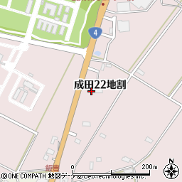 岩手県北上市成田（２２地割）周辺の地図
