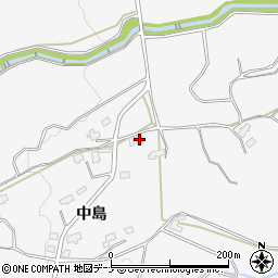 秋田県横手市杉沢中島200周辺の地図