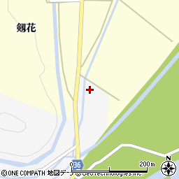 秋田県横手市大森町牛中島周辺の地図