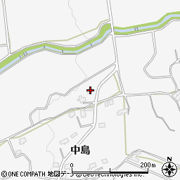 秋田県横手市杉沢中島133周辺の地図