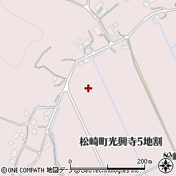 岩手県遠野市松崎町光興寺５地割周辺の地図
