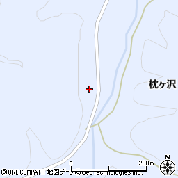 秋田県横手市大森町八沢木地頭沢126周辺の地図