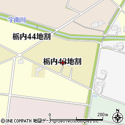 岩手県花巻市栃内第４３地割周辺の地図