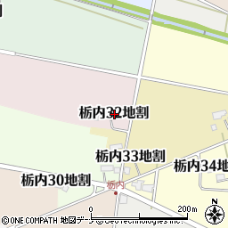 岩手県花巻市栃内第３２地割周辺の地図