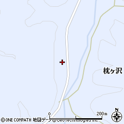 秋田県横手市大森町八沢木地頭沢125周辺の地図