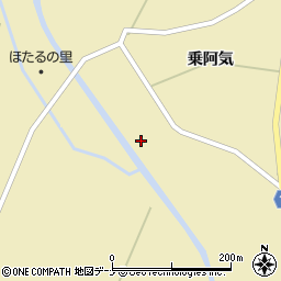 秋田県横手市大雄赤沼周辺の地図
