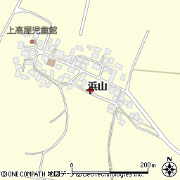 秋田県由利本荘市西目町出戸周辺の地図