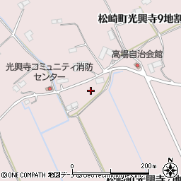 岩手県遠野市松崎町光興寺７地割周辺の地図