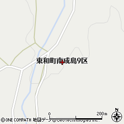 岩手県花巻市東和町南成島９区周辺の地図