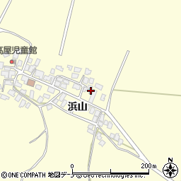 秋田県由利本荘市西目町出戸浜山7-106周辺の地図