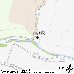 秋田県横手市杉沢市ノ沢55周辺の地図