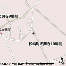 岩手県遠野市松崎町光興寺１０地割周辺の地図