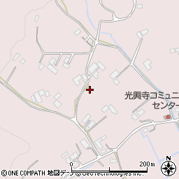 岩手県遠野市松崎町光興寺（８地割）周辺の地図