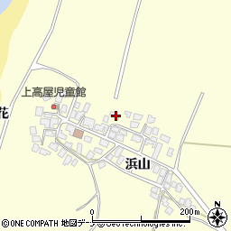 秋田県由利本荘市西目町出戸浜山7-93周辺の地図