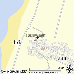 秋田県由利本荘市西目町出戸浜山7-87周辺の地図