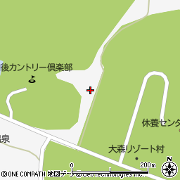 秋田県横手市大森町持向周辺の地図