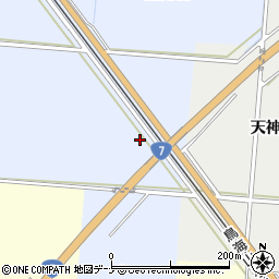 秋田県由利本荘市埋田宮内境周辺の地図