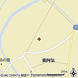 〒013-0448 秋田県横手市大雄乗阿気下の地図