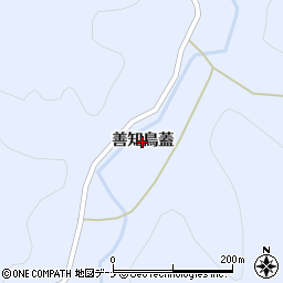 秋田県横手市大森町八沢木（善知鳥蓋）周辺の地図