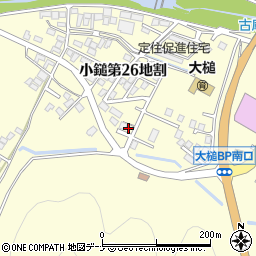 宮古ヤクルト販売株式会社　大槌センター周辺の地図