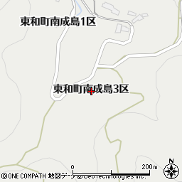 岩手県花巻市東和町南成島３区周辺の地図