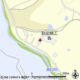 秋田県由利本荘市藤崎大長根下周辺の地図