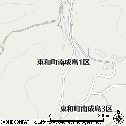 岩手県花巻市東和町南成島（１区）周辺の地図
