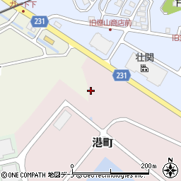小野食品株式会社　大槌事業所周辺の地図