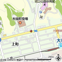 大槌町役場前周辺の地図
