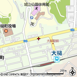 松緑神道大和山大槌支部周辺の地図