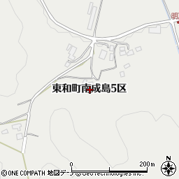 岩手県花巻市東和町南成島５区周辺の地図