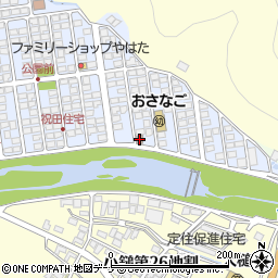 大槌桜木町簡易郵便局周辺の地図