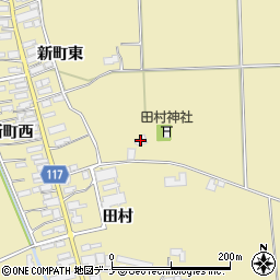 田村神社周辺の地図