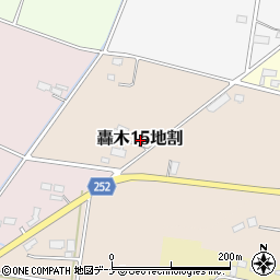 岩手県花巻市轟木第１５地割周辺の地図