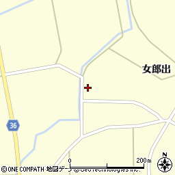 秋田県横手市大森町十日町84周辺の地図