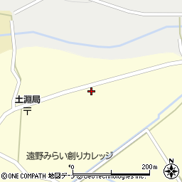 岩手県遠野市土淵町土淵４地割18周辺の地図