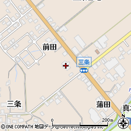 ＪＡ秋田しんせいサービスセンターふれあい泉の里周辺の地図