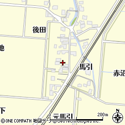 秋田県由利本荘市藤崎藤代21周辺の地図