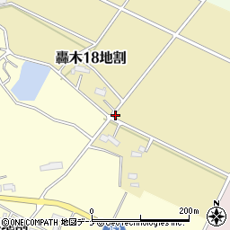 岩手県花巻市轟木第１８地割133周辺の地図