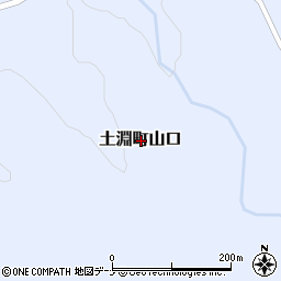 岩手県遠野市土淵町山口周辺の地図