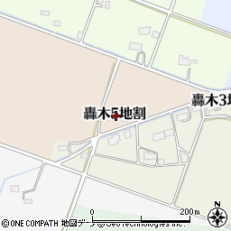 岩手県花巻市轟木第５地割周辺の地図