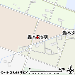 岩手県花巻市轟木第５地割周辺の地図