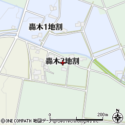 岩手県花巻市轟木第２地割周辺の地図