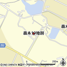 岩手県花巻市轟木第１９地割周辺の地図