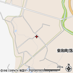 岩手県花巻市東和町落合（３区）周辺の地図