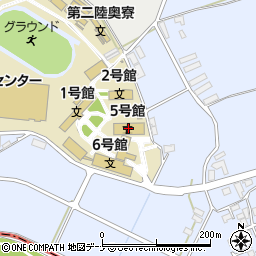 ５号館周辺の地図