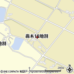 岩手県花巻市轟木第１８地割周辺の地図