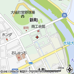 道又新聞店周辺の地図